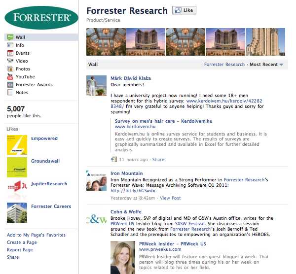 7 Awesome B2B Facebook Fan Pages
