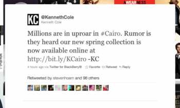 Learning From Kenneth Cole’s Social Media Mistake